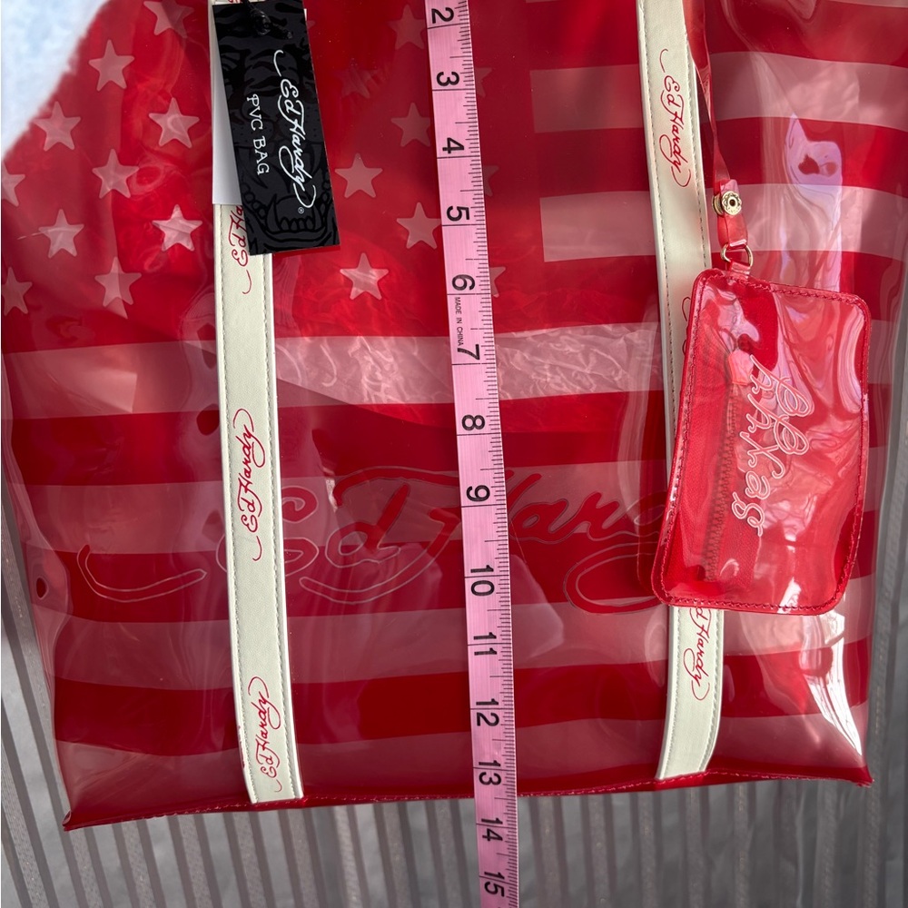 Ed Hardy American flag tote bag NWT - Picture 9 of 14